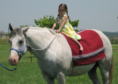 Savana & Rocky. Her best buddy