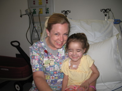 Savana &  her #1 weekend night nurse Kelli